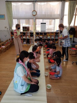 お茶のお稽古！！